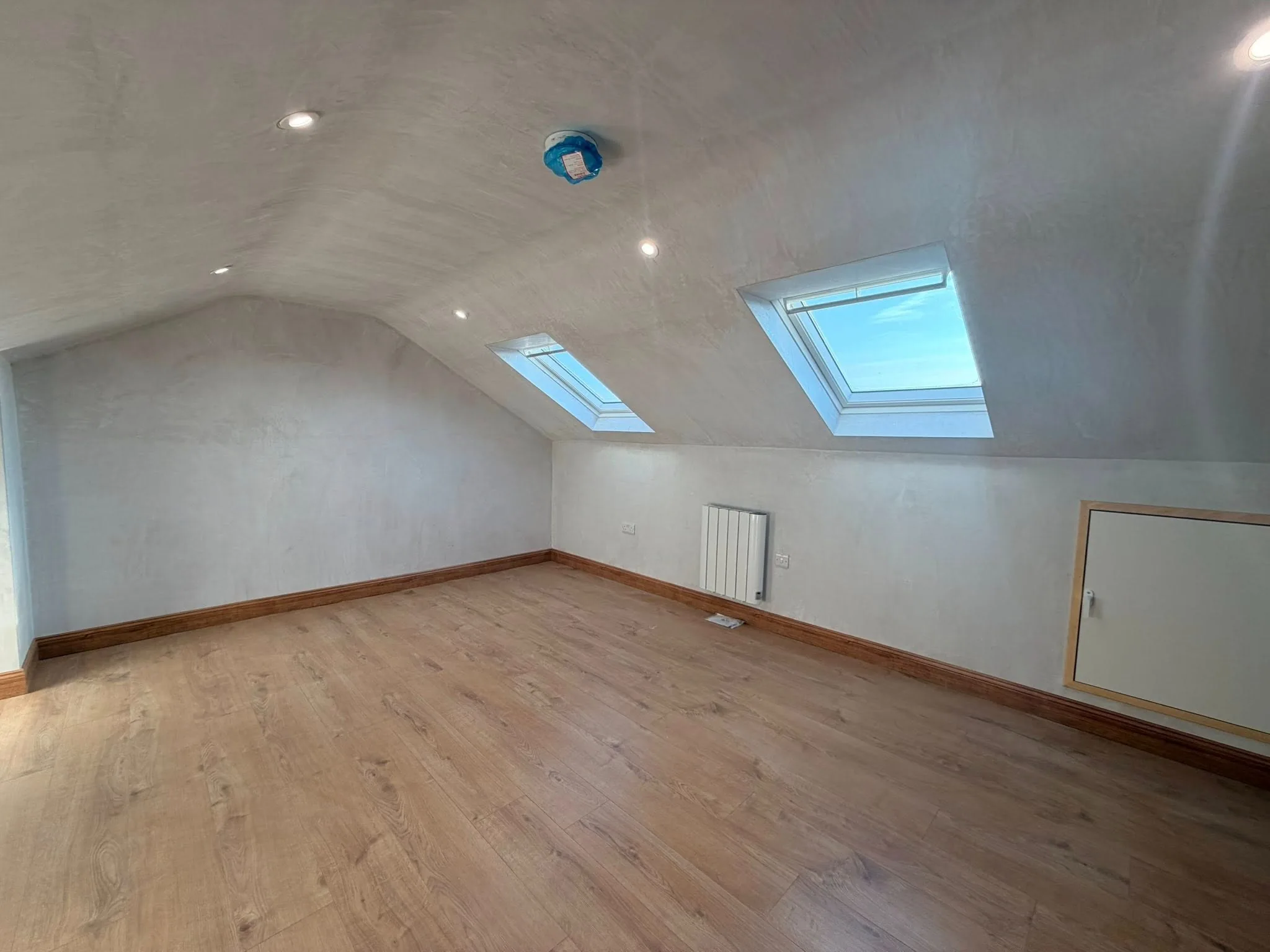 Bright attic with twin Velux windows - Attic conversion in Waterford